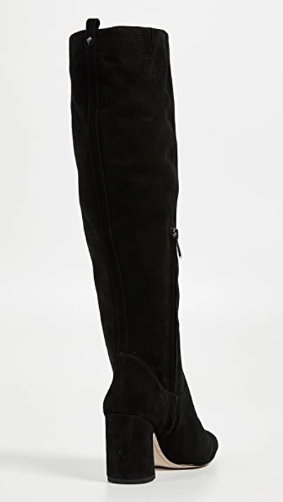 Shop Sam Edelman Hai Tall Boots In Black