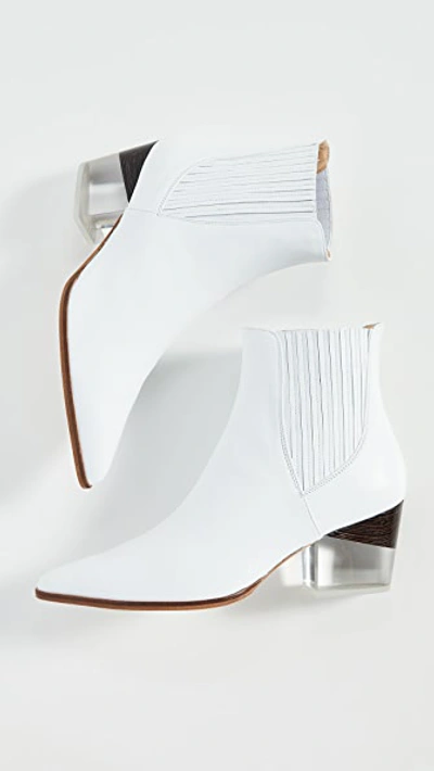 Shop Alexandre Birman Bravo Booties In White