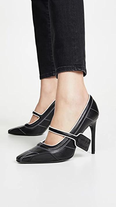 Shop Off-white Bowling Pumps In Black