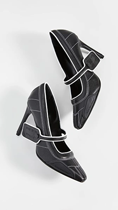 Shop Off-white Bowling Pumps In Black