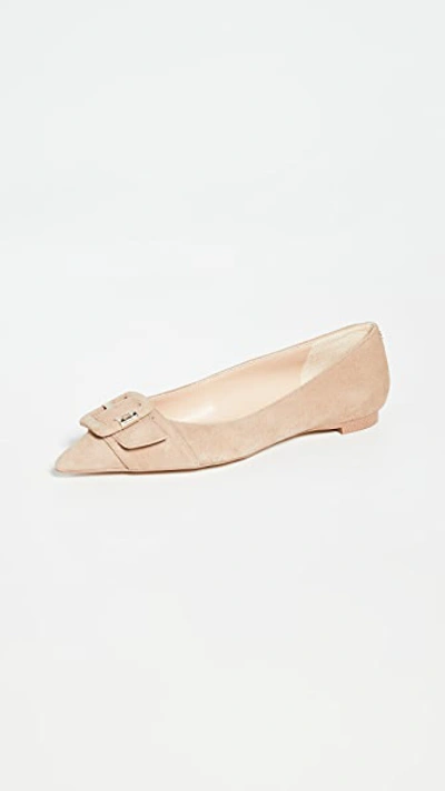 Shop Sam Edelman Sonja Flats In Oatmeal