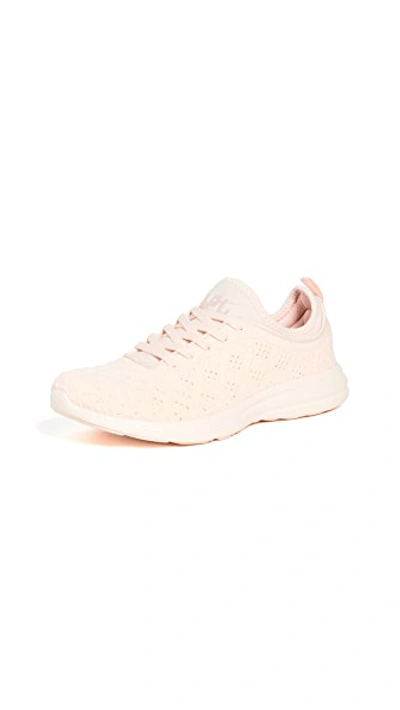 Shop Apl Athletic Propulsion Labs Techloom Phantom Sneakers In Vanilla Cream