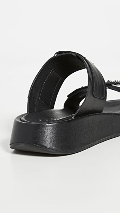 Shop Ash Victory Sandals In Black