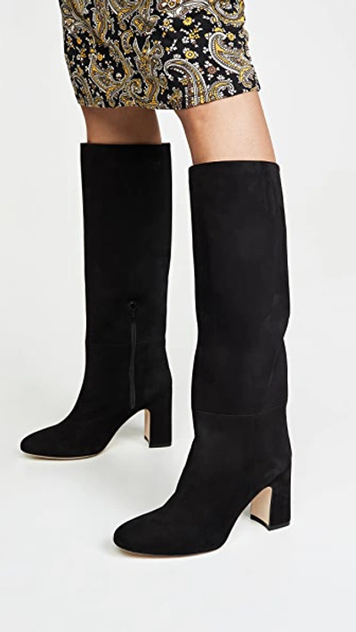 Shop Stuart Weitzman Talina Boots In Black