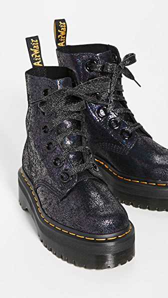 molly black dr martens
