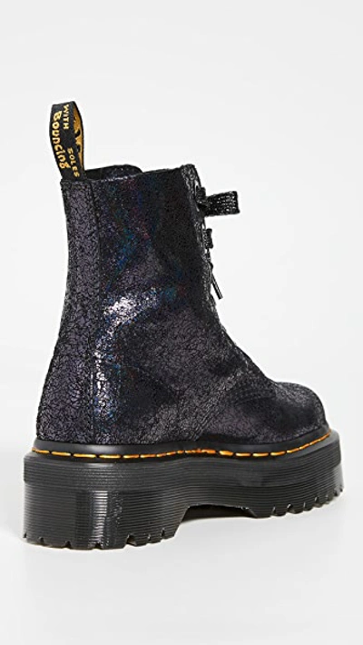 Shop Dr. Martens' Molly Boots In Black