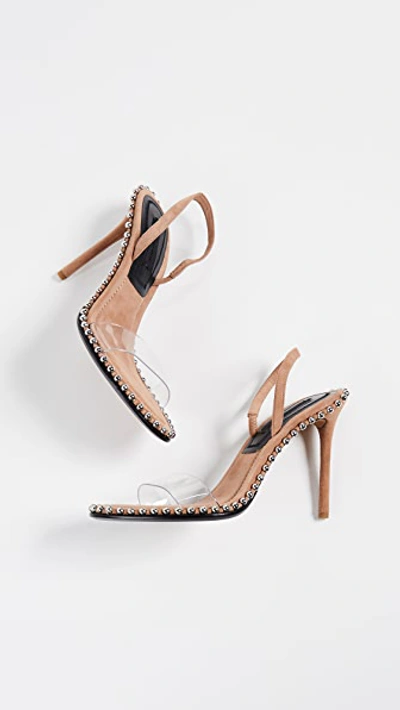 Shop Alexander Wang Nova Sandals In Clay