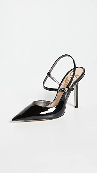 Shop Sam Edelman Ayla Pumps In Black