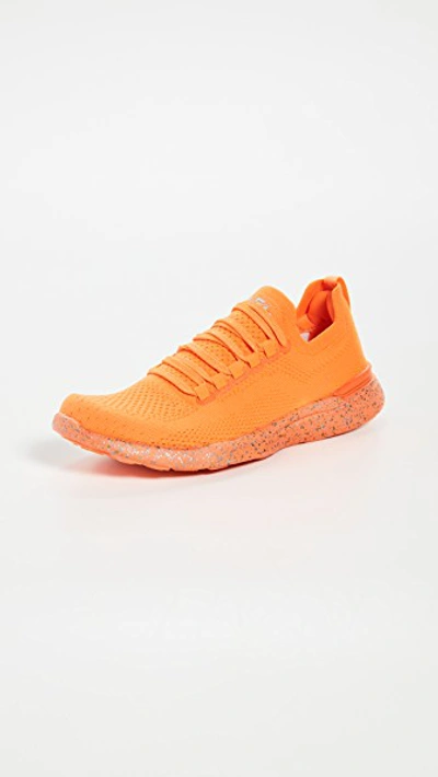 Shop Apl Athletic Propulsion Labs Techloom Breeze Sneakers In Molten/metallic Speckles