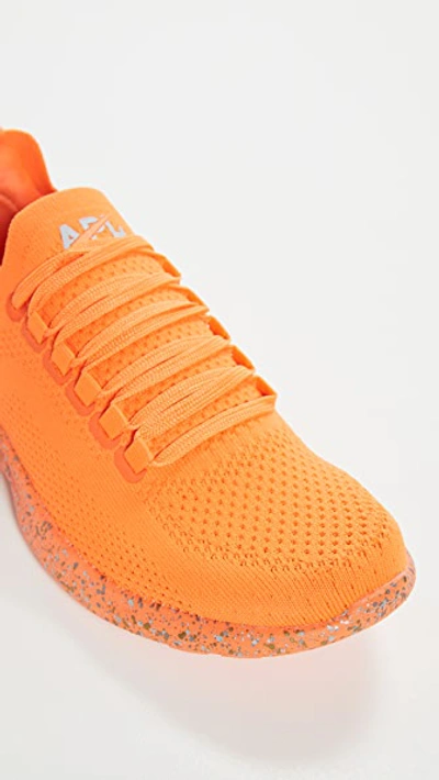 Shop Apl Athletic Propulsion Labs Techloom Breeze Sneakers In Molten/metallic Speckles