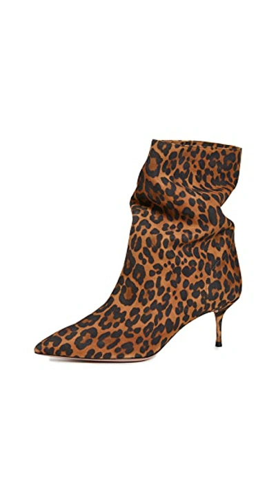 Shop Aquazzura 60mm Very Boogie Booties In Sabbia