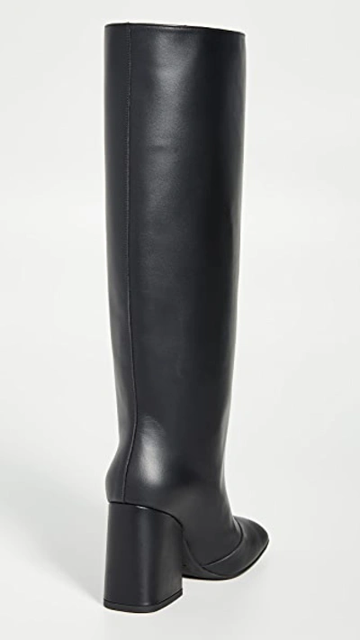 Shop Marni Tall Heeled Boots In Black