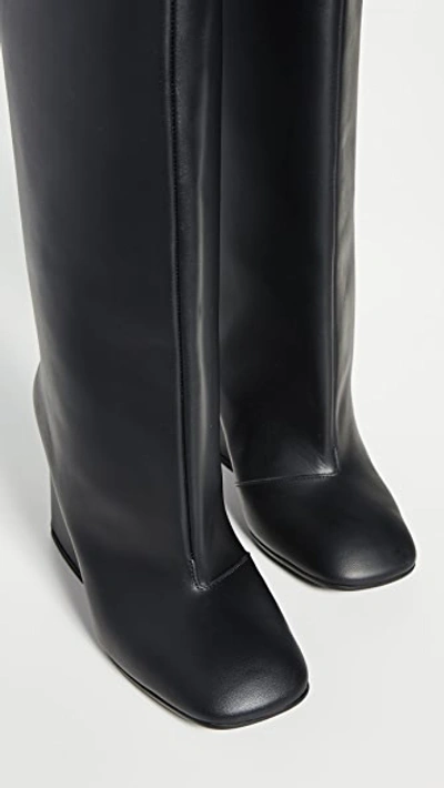 Shop Marni Tall Heeled Boots In Black
