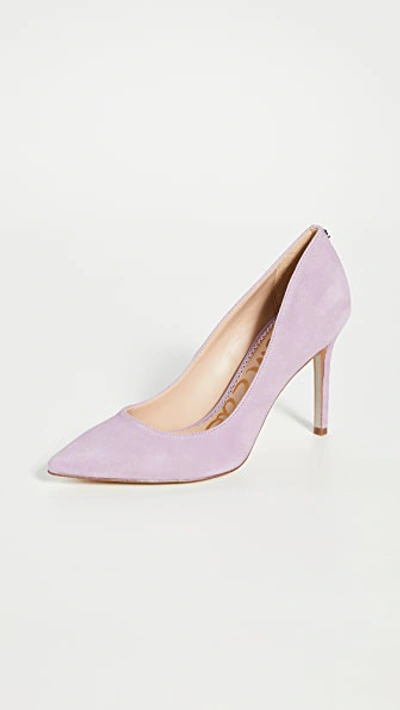 Shop Sam Edelman Hazel Pumps In Purple Jam