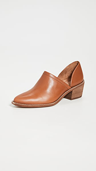 madewell brady block heel bootie