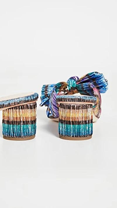 Emilia Pleated Knot Mules