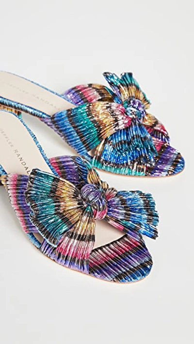 Emilia Pleated Knot Mules