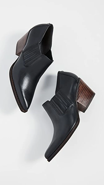 Shop Sam Edelman Walton Booties In Black