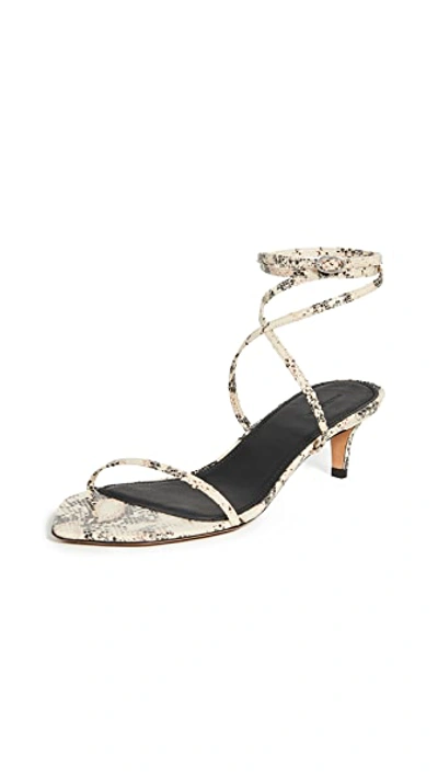 Shop Isabel Marant Aridee Sandals In Nude