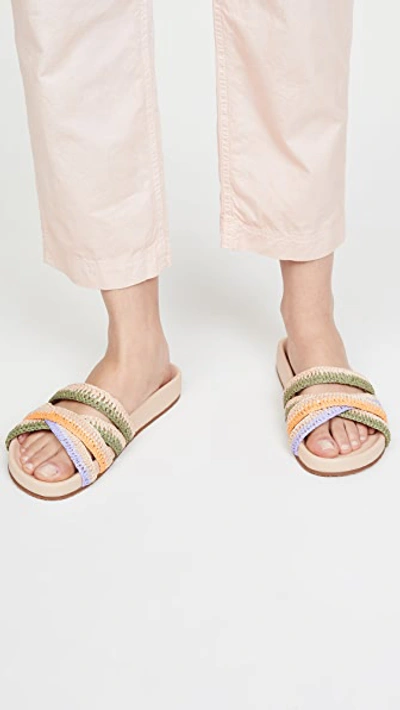 Shop Ulla Johnson Makena Sandals In Pastel