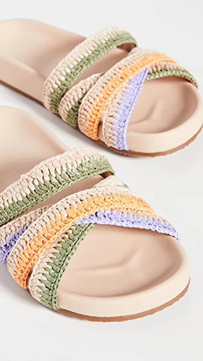 Shop Ulla Johnson Makena Sandals In Pastel