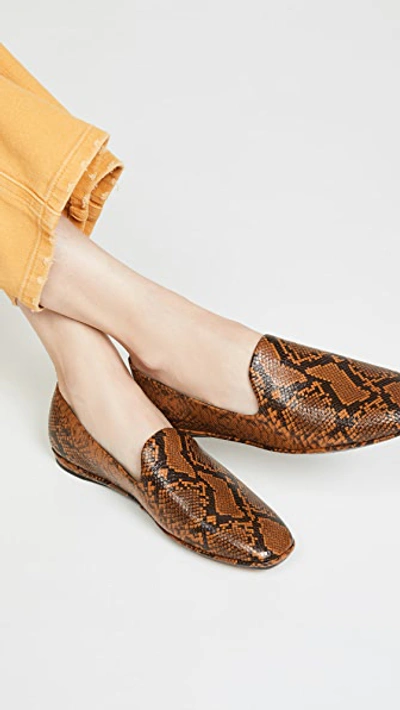 Shop Vince Paz Loafers In Cuoio