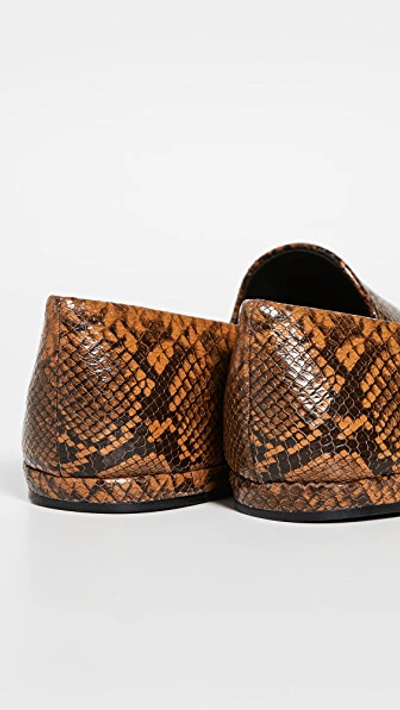 Shop Vince Paz Loafers In Cuoio