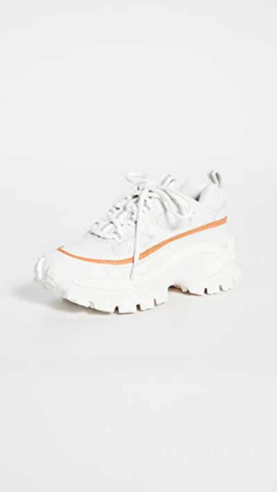 Shop Axel Arigato X Cat Footwear Excelsior Sneakers In Star White