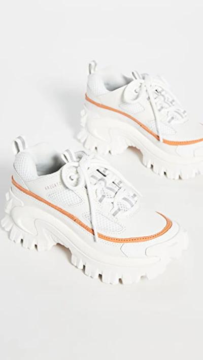 Axel Arigato X Cat Footwear Excelsior Sneakers In Star White | ModeSens
