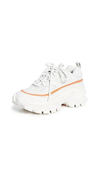Shop Axel Arigato X Cat Footwear Excelsior Sneakers In Star White