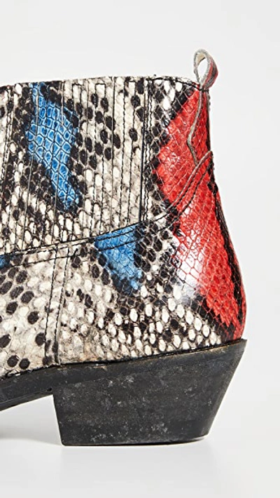 Shop Golden Goose Crosby Boots In Snake Print