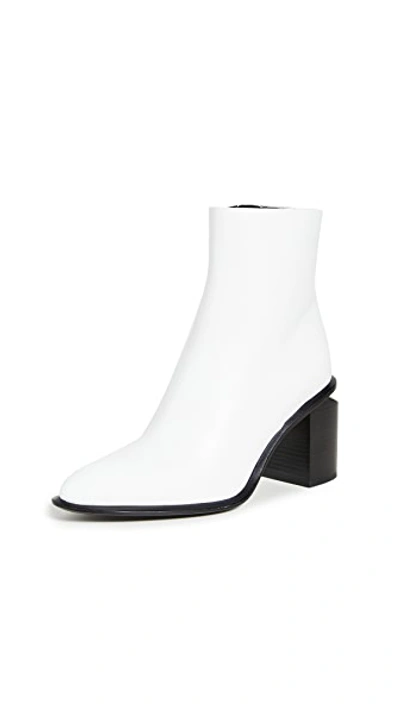 Shop Alexander Wang Anna Booties In White