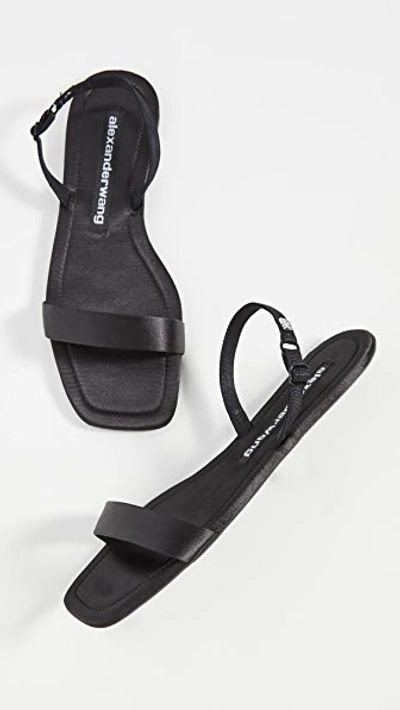 Shop Alexander Wang Ryder Sandals In Black