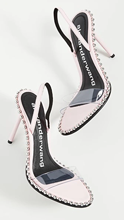 Shop Alexander Wang Nova Sandals In Pale Pink
