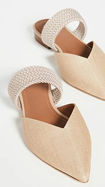Shop Malone Souliers Maisie Mules In Oatmeal/oatmeal