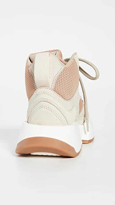 Shop Mm6 Maison Margiela High Top Trainers In White Swan