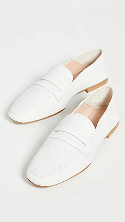 Shop Club Monaco Kedda Loafers In Ivory