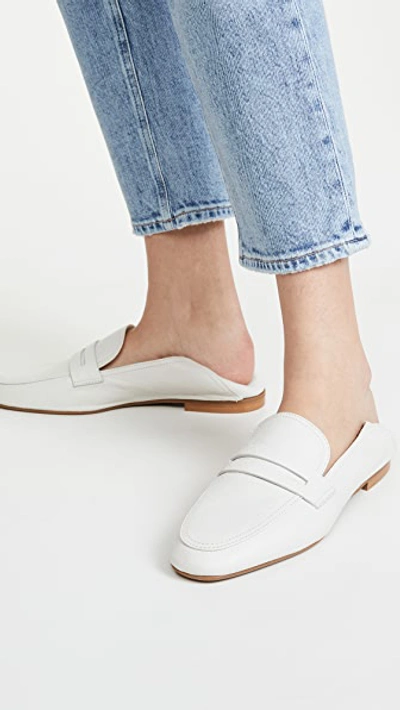 Shop Club Monaco Kedda Loafers In Ivory