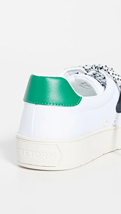 Shop Tretorn Hayden Sneakers In Vintage White/night/green