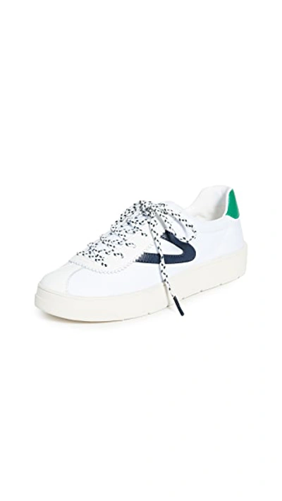 Shop Tretorn Hayden Sneakers In Vintage White/night/green
