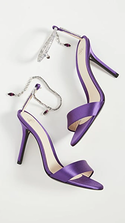 Shop Alevì Milano Aurora Sandals In Violet