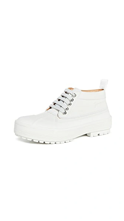 Shop Jacquemus Les Meuniers Boots In White