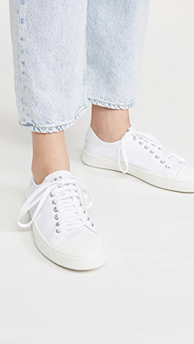 Shop Iro Dustin Sneakers In White