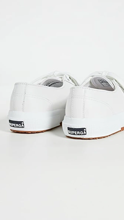 Shop Superga 2750 Nappaleaw Trainers In White