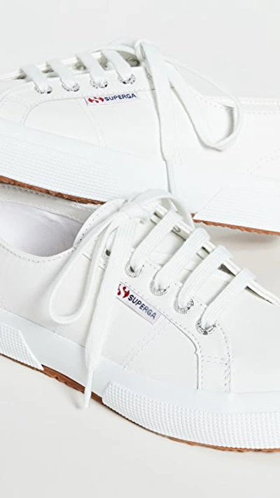 Shop Superga 2750 Nappaleaw Sneakers In White