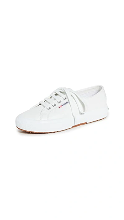 Shop Superga 2750 Nappaleaw Trainers In White