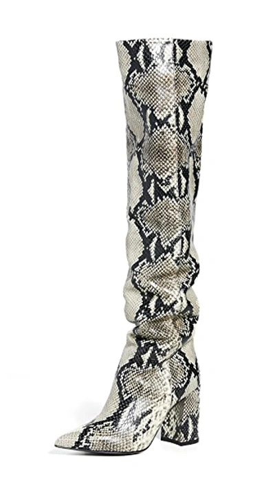 Shop Tabitha Simmons Izzy Boots In Python