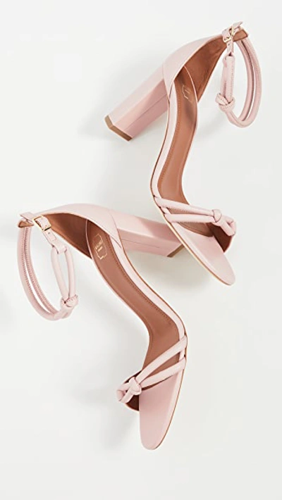 Shop Malone Souliers 85mm Fenn Sandals In Baby Pink/baby Pink