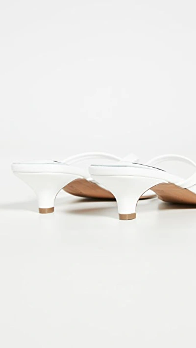 Shop Steven Tippie Sandals In White Leather