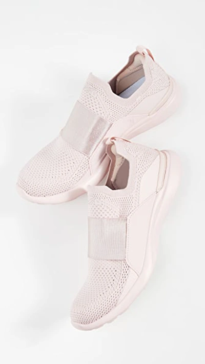 Shop Apl Athletic Propulsion Labs Techloom Bliss Sneakers In Peach Puree